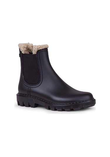 Igor Rock Borreguito Negro Siyah Kürklü Kadın Bot W10320-002 Çok Renkli