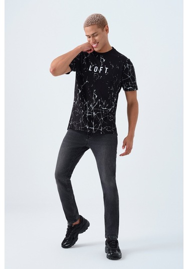 Loft Erkek Tişört Lf2038730 SIYAH