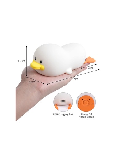 Duck Silikon Gece Lambası Diğer