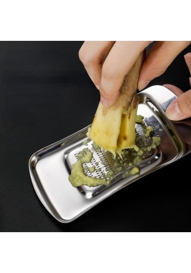 Ks1001 Paslanmaz Çelik Sarımsak Sebze Püresi Öğütücü Gümüş