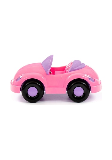 Oyuncak Araba Sevimli Araba Pembe Sürtmeli 25 Cm