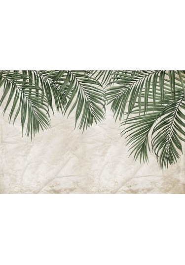 Tropikal Yapraklar Duvar Kağıdı Tasarım Duvar Kağıdı