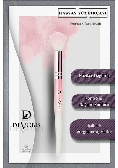 Devobis Precision Face Brush - Hassas Yüz Fırçası
