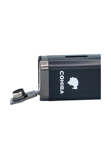 Cohiba 3 Torch Pürmüz Siyah Puro Çakmağı - Tr1349