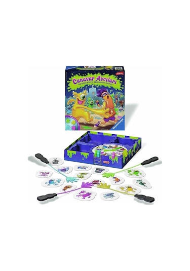 Revensburger Canvar Avcıları Çocuk Aile Kutu Oyunu Eğlenceli Oyun