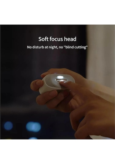 Xiaomi Seemagic Elektrikli Otomatik Tırnak Makası - Beyaz