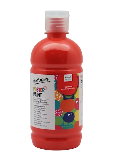 Mm Poster Boyası 500ml - Vermilion