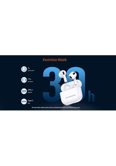 Riversong Audio Airfly L3 Enc Bluetooth 5.2 Kulaklıkiçi Kulaklık