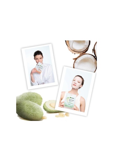 Garnier Süt Bombası Besleyici Kağıt Yüz Maskesi - Badem Sütü