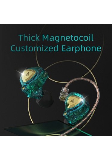 Kulaklık, Mikrofonlu Çift 0,75 Mm Altın Kaplama Pim Arayüzü, Kulak Kancası Alüminyum Alaşımlı Kulak İçi