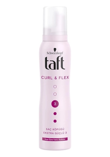 Taft Curl&Flex Bukle Belirginleştici Saç Köpüğü 150 ML
