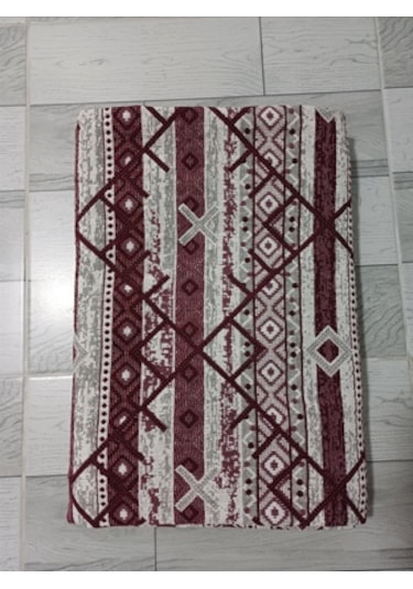 Savan Dokuma Halı Örtüsü 4m² 170 240cm Kale Bordo1 Bordo