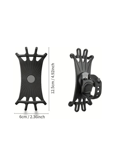 Zyzqstore 360 Derece Döner Cep Telefonu Bisiklet Montajı Bisiklet Güvenlik Çok Renkli Çok Renkli