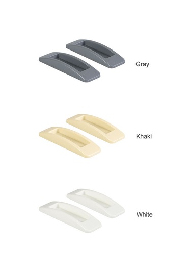 Yifomall Cam Kapı Ve Pencere İçin Zırhlı Yapıştırıcı, Çabuk Kurulum, Çaba Tasarrufu, Delme Yok, Gri 2 Adet , Abs Malzeme, Dayanıklı Tutucu