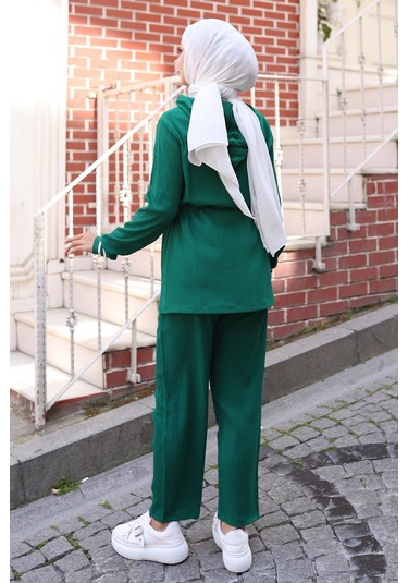 Ribana Detaylı Takım Yeşil Yeşil