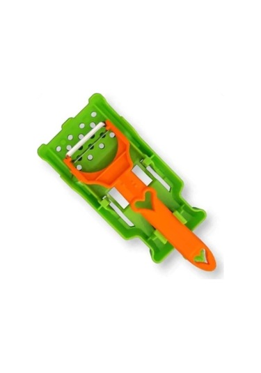 Soyucu, Dilimleyici, Çok Amaçlı Mutfak Seti, Meyve Sebze Soyucu Ve Bıçaklı Dilimleyici Çok Renkli