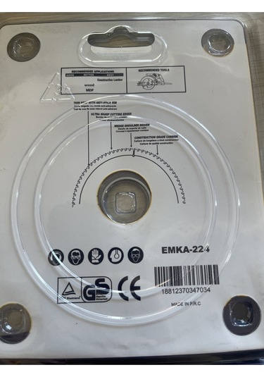 Emka Sunta Kesme Elması 115x40t Max Rpm 13000