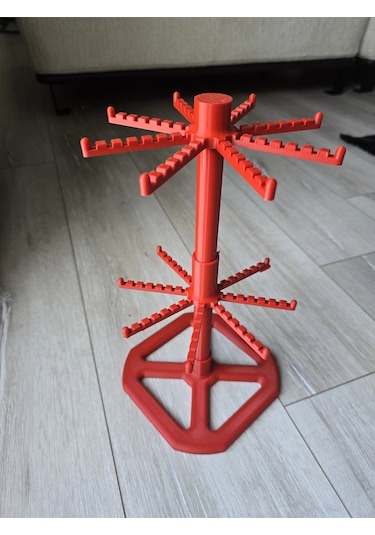 Anahtarlık Standı Renkli 2 Katlı Dönen/takı Organizer Düzenleyici