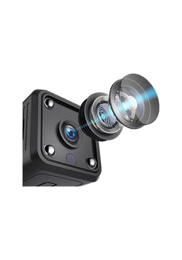 Hombey Ev Ve Dış Mekan Kullanıma Uygun 1080p Hd Wifi Kamera - Gece Görüşü, Canlı İzleme, Kablosuz, Manyetik Tutma, Sd Kart Desteği