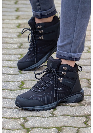 Lumberjack Gle Su Geçirmez Kaymaz Taban Outdoor Erkek Bot 667800001036 01 Siyah