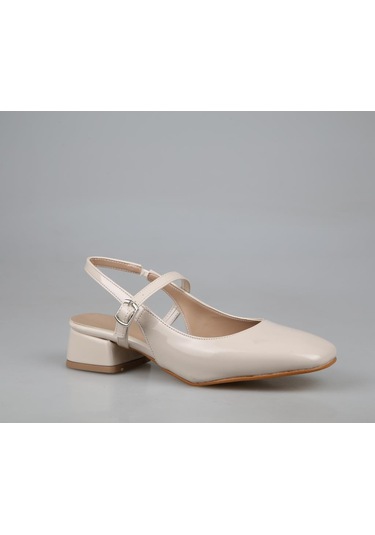 Feles 106-530 Ten Rugan Kadın Topuklu Ayakkabı Ten Rugan