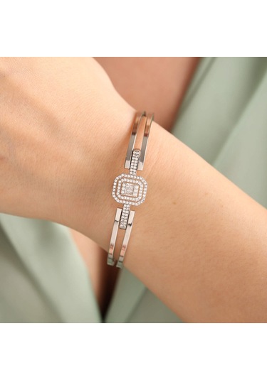 Beyaz Altın Baget Kelepçe