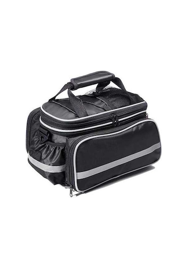 Didadodo 27l Bisiklet Çantası Arka Raf Modeli Bisiklet Taşıyıcı Çanta, Siyah Siyah