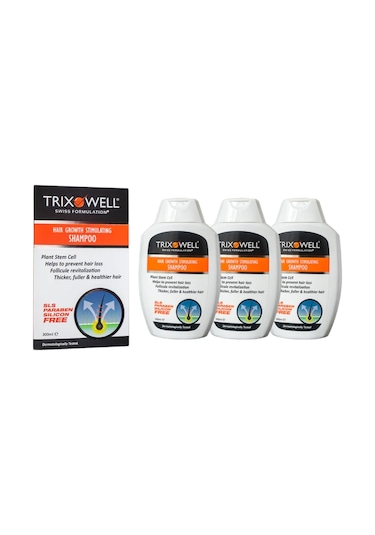 Trixowell Saç Dökülmesine Karşı Şampuan 3 x 300 ML
