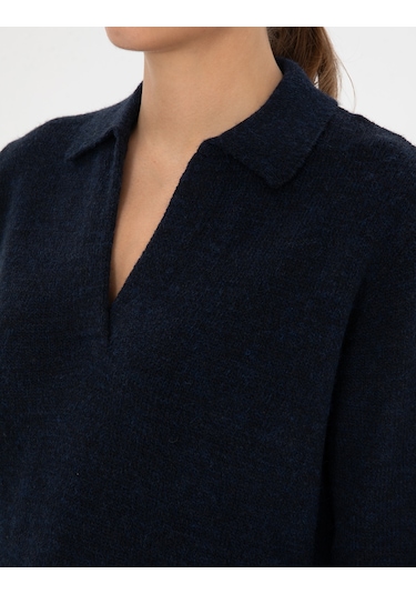 Pierre Cardin Kadın Lacivert Kazak /triko 50317226-vr033 Lacivert