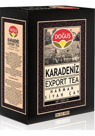 Doğuş Karadeniz Export Harman Siyah Dökme Çay 3 KG