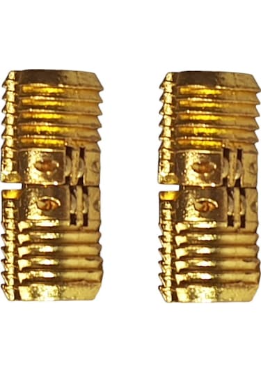 Aletçantam Gizli Masa Menteşesi 12mm Metal Kırma Katlanır Menteşe - 2 Adet