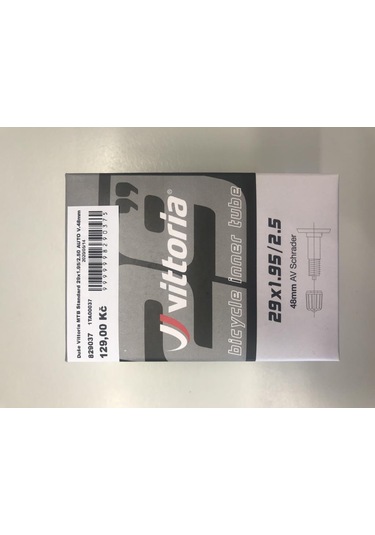 Vittoria Standart 29X1.95/2.50 Araba Sibop Iç Lastik 48 Mm Siyah