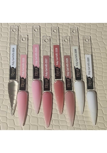 Adanil Misyul Profesyonel Şeffaf Poly Gel 3324 Akrilik Jel 30 ML