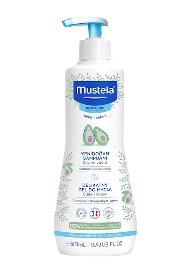 Mustela Yenidoğan Şampuanı 500 ML