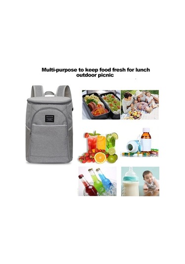Novahub Çift Katmanlı Termal Piknik Çantası - Hafif Sırt Çanta, Oxford Kumaş, Soğutucu, 10-25l Kapasite, Renkli Modeller Çok Renkli