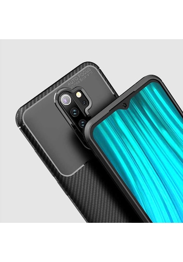 Xiaomi Redmi Note 8 Pro Kilif Karbon Silikon Case 389460934