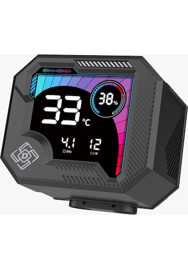 Daryun Buzz-v2 240mm Siyah Argb Yeni Nesil Isı Göstergeli Yüksek Performanslı Sıvı Soğutması