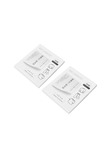 Dofolink 2 Adet Cep Boyutu Japon Stili Kirliği Temizleyici, Güçlü Yapışkanlı Kağıt Etiket, Kedi Köpek Tüyü Kaldırıcı, 100 Adet Toplam, Pratik Kullanim Diğer