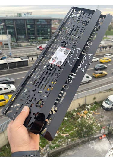 Batman Özel Tasarım Lüks Pleksi Plakalık