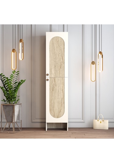 Palermo Portmanto L V106 - Krem / Traverten Krem / Traverten