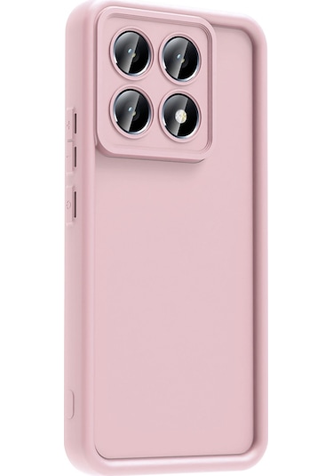 Ariatech 14t Kılıf Kamera Korumalı Ananas Kapak - Pembe Pembe