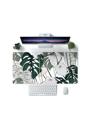 Gaming Oyuncu Xl Mouse Pad Kaydırmaz Dikişli 80 30 Cm Mousepad 40