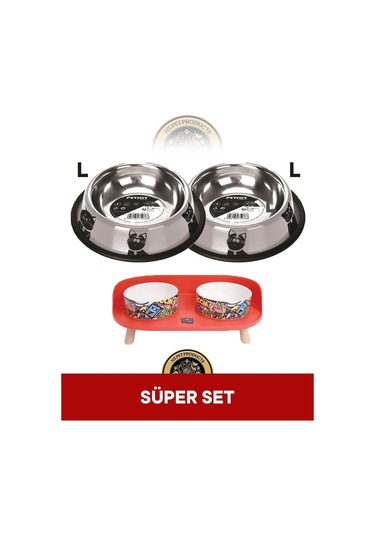 M-pets Mama Kabı 3'lü Süper Set - 1