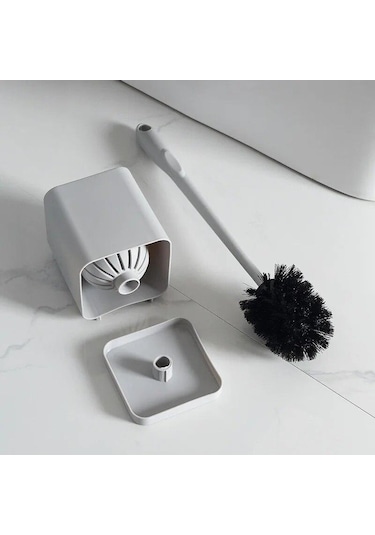 Pembe Wıkhostar Kıl Tuvalet Fırçası Duvara Monte Uzun Saplı Tuvalet Fırçası Kurutma Tutucu Banyo Depolama Banyo Temizleme Fırçası