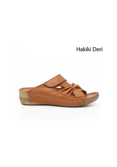 Gönderi R Taba Antik Cırtlı Dolgu Taban Hakiki Deri Terlik Taba Gönderi R Taba Antik Cırtlı Dolgu Taban Hakiki Deri Terlik Taba