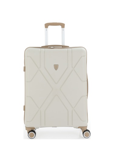 Mçs Polipropilen Valiz V375 65 Cm S23sy100000165 00421 Kemik - Şampanya