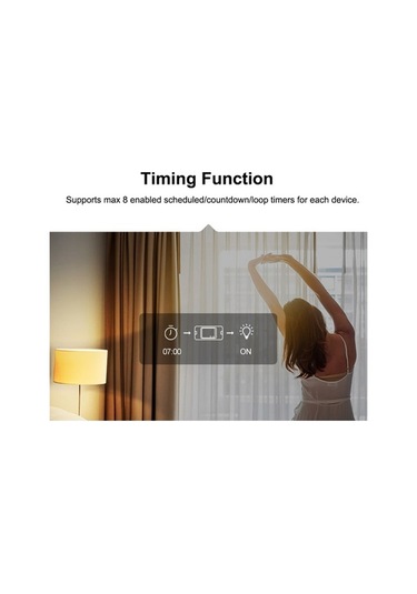 Dancemonkey Tuya Wifi Anahtarı Rf 433mhz 10a/2200w Akıllı Ev Otomasyonu, Alexa & Google Home Desteği