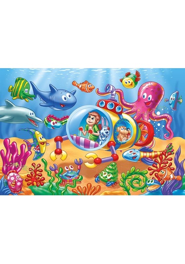 Ks Games Little Submarine 12 Parça Jumbo Boy Puzzle