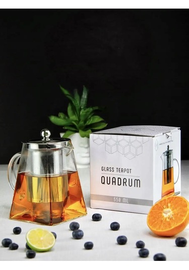 Teastar Demlik Demlik 550 Ml Cam 126925516 Beyaz