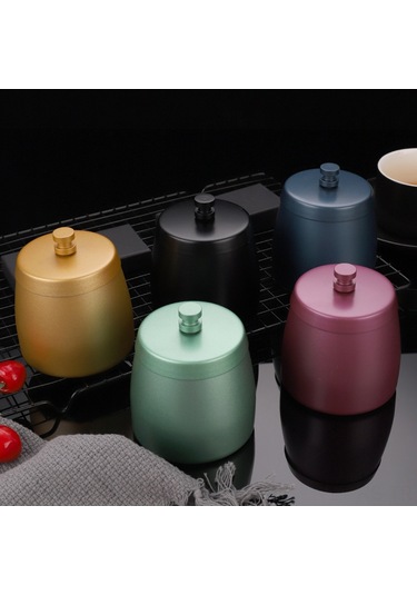 Reedark Paslanmaz Çelik Kapaklı Kişiselleştirilebilir Portatif Küllük, 400g Ağırlık, Dayanıklı Ve Şık Ev Aksesuarı.